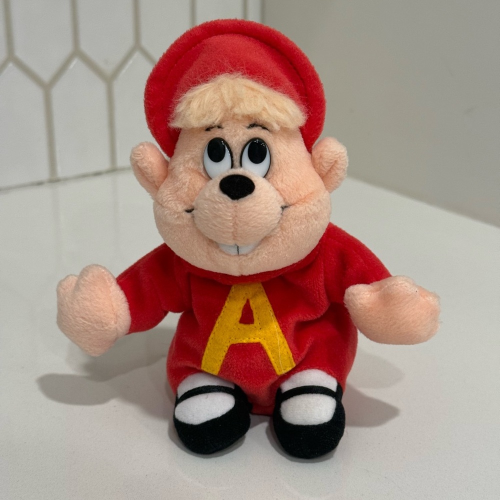 Gund Alvin and the Chipmunks Plush 1998 Stuffed Animal Toy